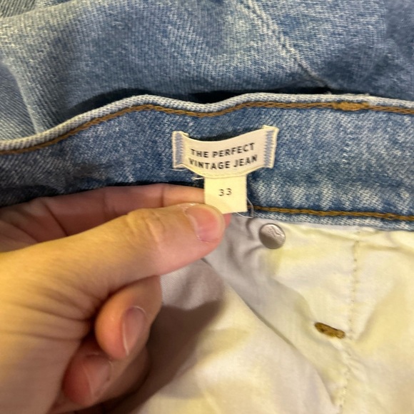 Madewell The Perfect Vintage Jean Destroyed Edition, size 33. - Picture 9 of 10